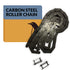 C2060 Conveyor Roller Chain x 10 Feet + 2 Connecting Links