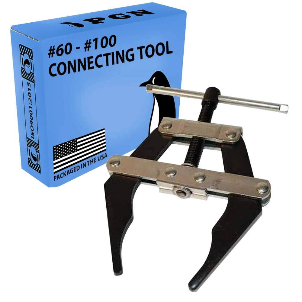 Roller Chain Connecting Puller Tool – Fits #60, #80, #100