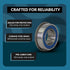 3/4" x 1-3/8" Flanged Ball Bearing - 6003-2RS Replacement