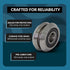 RM2-2RS 3/8" V Groove Roller Ball Bearing