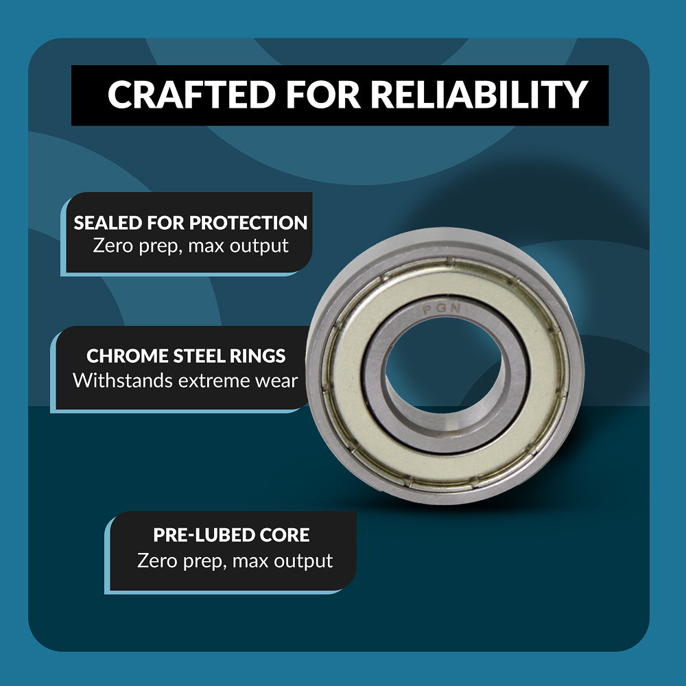 R4-ZZ Ball Bearing - C3 Clearance - 1/4"x5/8"x0.196"