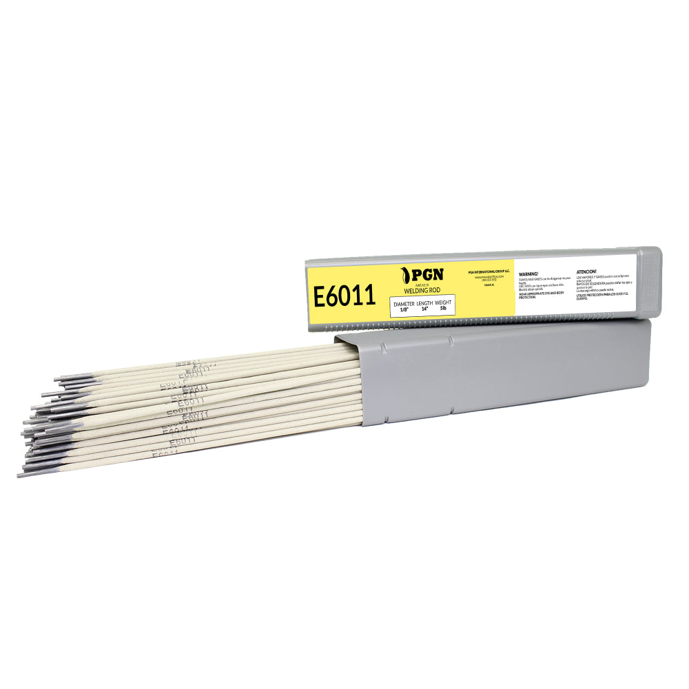 E6011 Welding Rod 1/8" 5LB – 1/8 Welding Rods, AC/DC Versatility Welding Sticks, All-Position Welding Electrode, Stick Electrodes - 770456, 31105