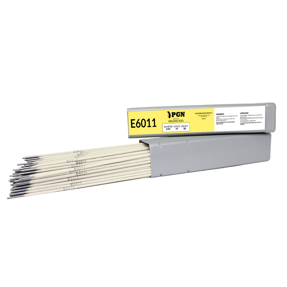 E6011 Welding Rod 3/32" 5LB – 3/32 Welding Rods, AC/DC Versatility Welding Sticks, All-Position Welding Electrode, Stick Electrodes - 770456, 31105