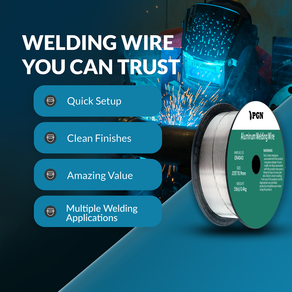 ER4043-0.035" 1lb - Aluminum MIG Welding Wire