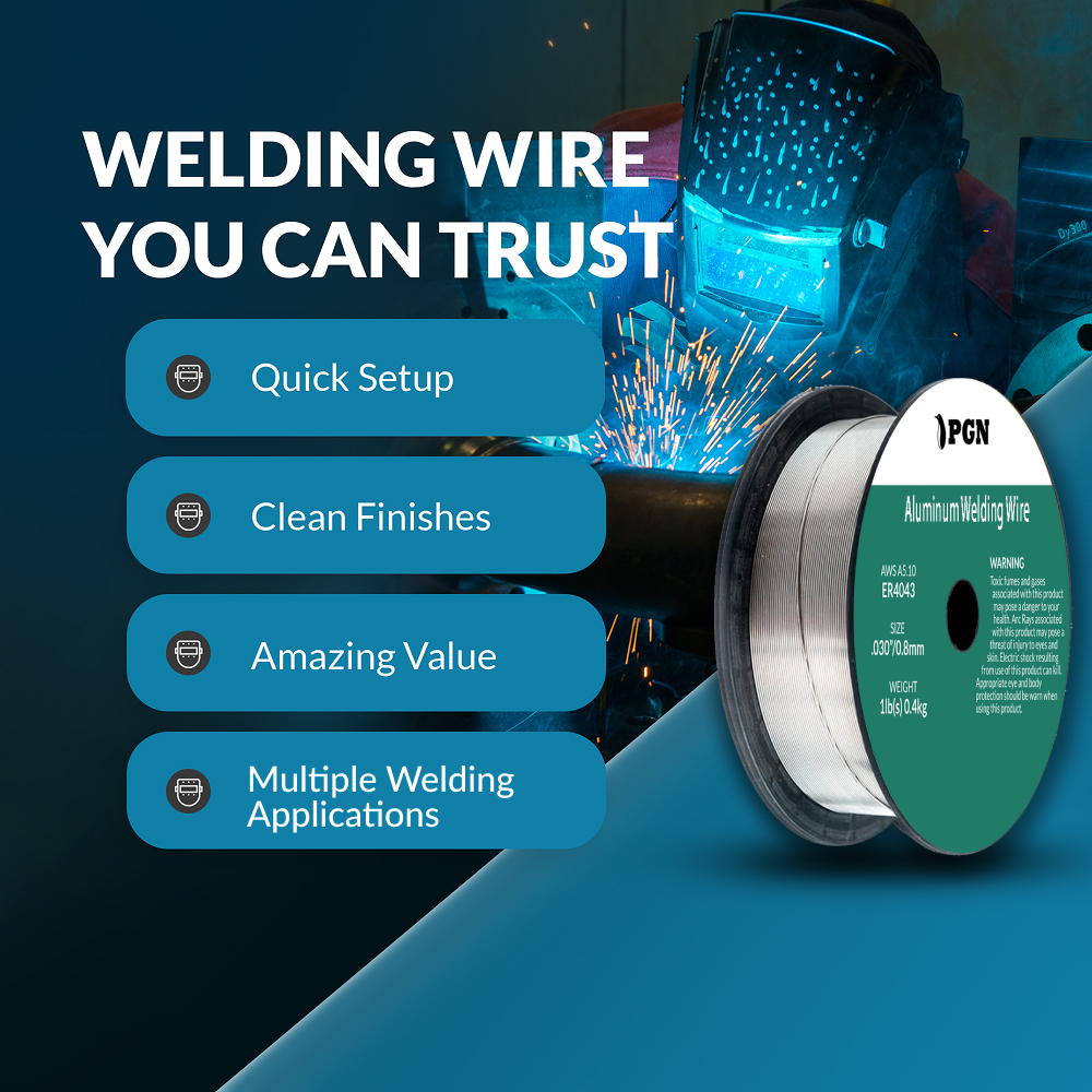 ER4043 0.030" 1lb - Aluminum MIG Welding Wire