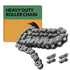 #180H Heavy Duty Roller Chain x 10 Feet + 2 Free Connecting Links