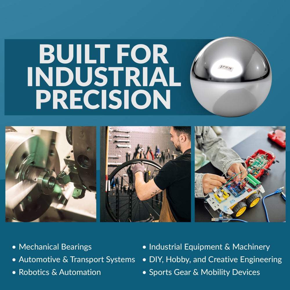 3/8" Inch Stainless Steel Bearing Ball (G25 Precision - AISI 440)
