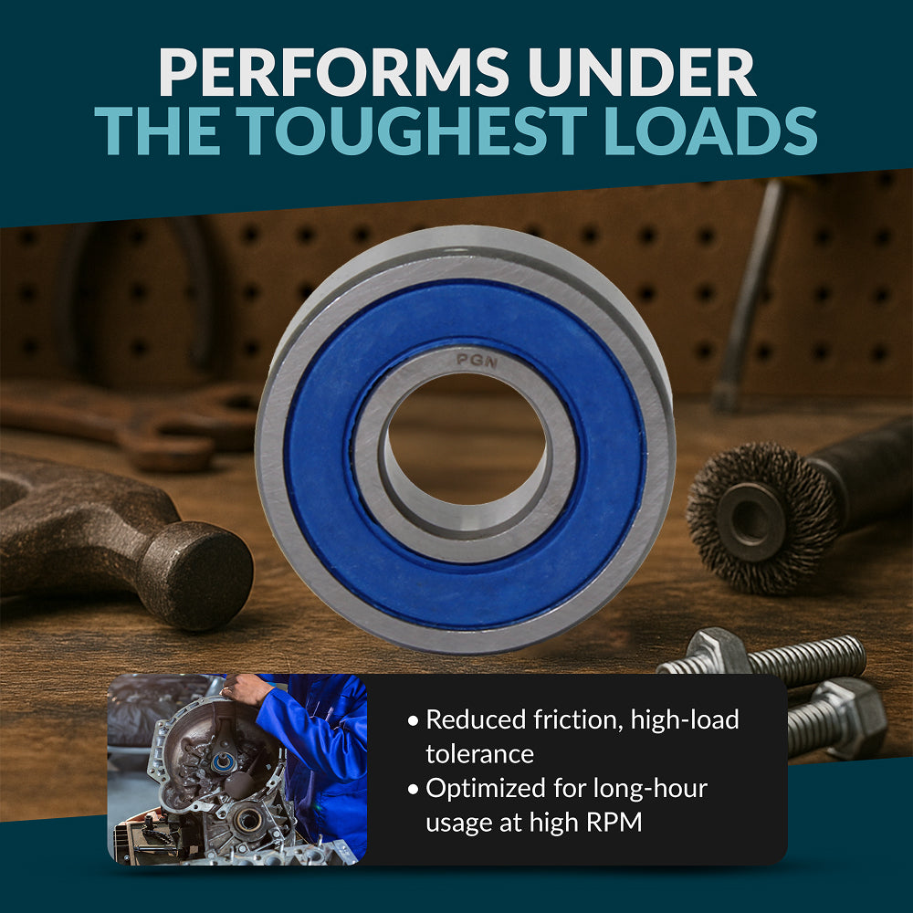 608-2RS Ball Bearing - C3 Clearance - 8x22x7