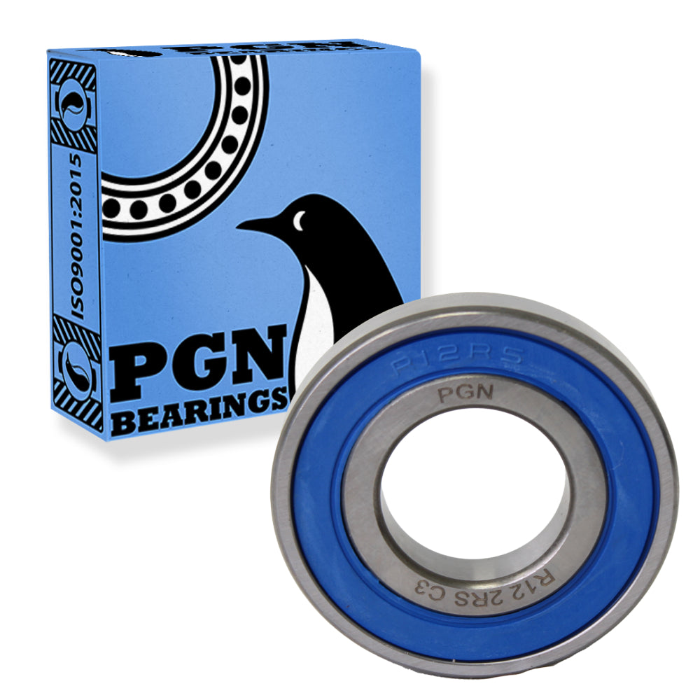 R12-2RS Ball Bearing - C3 Clearance - 3/4"x1-5/8"x7/16"