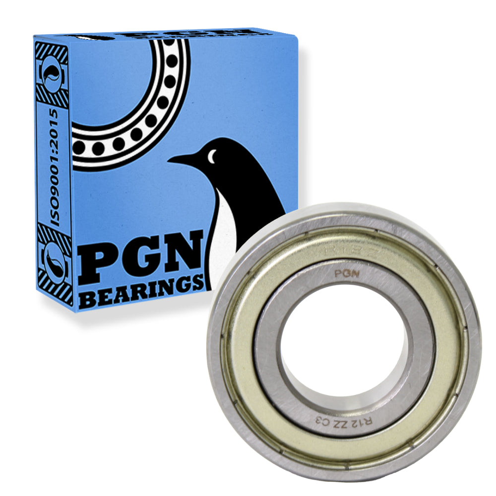 R12-ZZ Ball Bearing - C3 Clearance - 3/4"x1-5/8"x7/16"