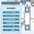R8-2RS Ball Bearing - C3 Clearance - 1/2"x1-1/8"x5/16"