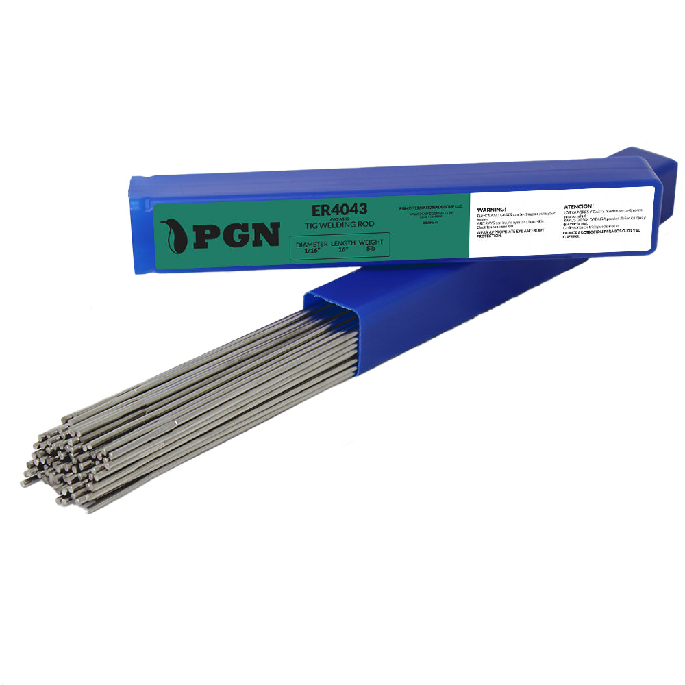 ER4043 5-lbs 1/16" x 16" Aluminum Welding Rod - TIG Filler Rod, TIG Rod