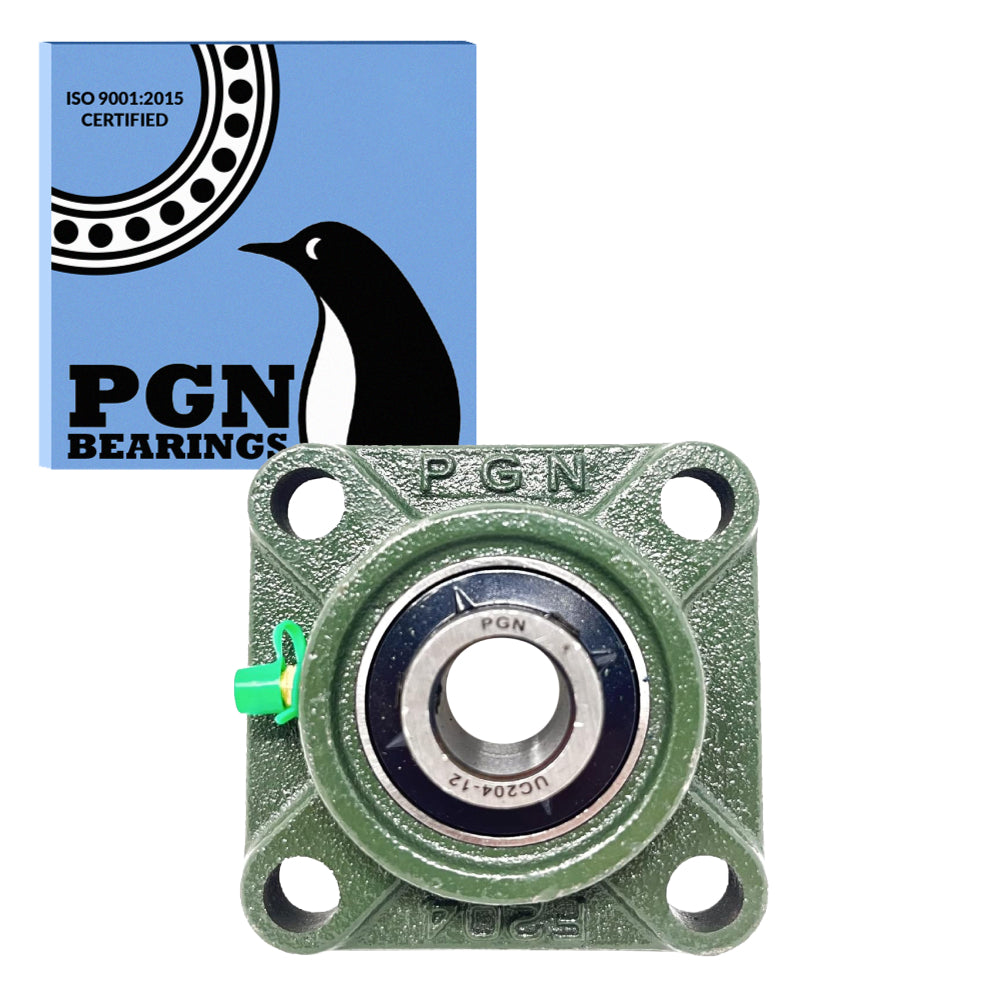 UCF204-12 Pillow Block Square Flange Mounted Bearing 3/4" Bore