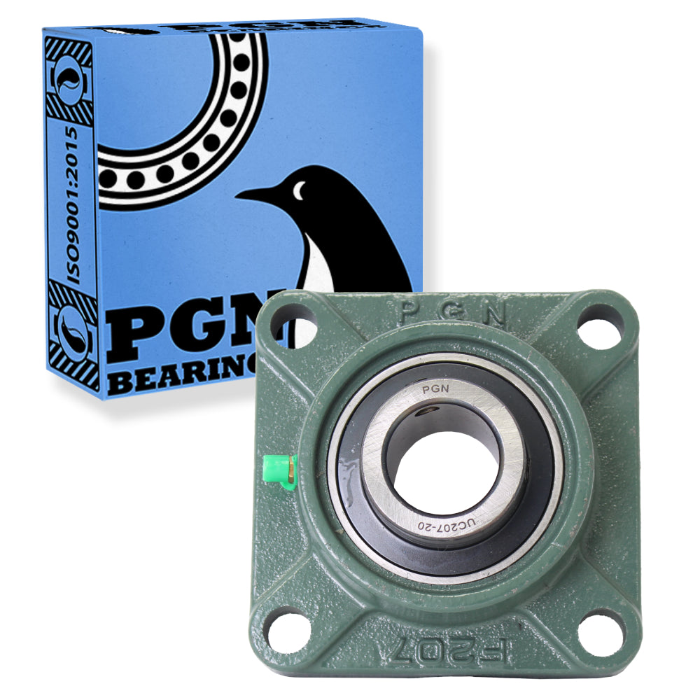 UCF207-20 Pillow BLOCK SQUARE FLANGE MOUNTED BEARING 1-1/4" BORE