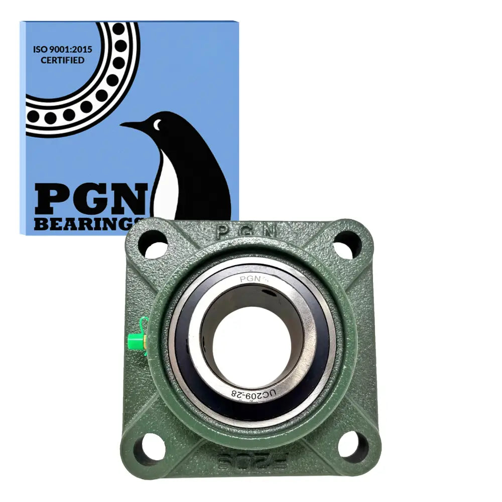 UCF209-28 Pillow Block Square Flange Mounted Bearing 1-3/4" Bore