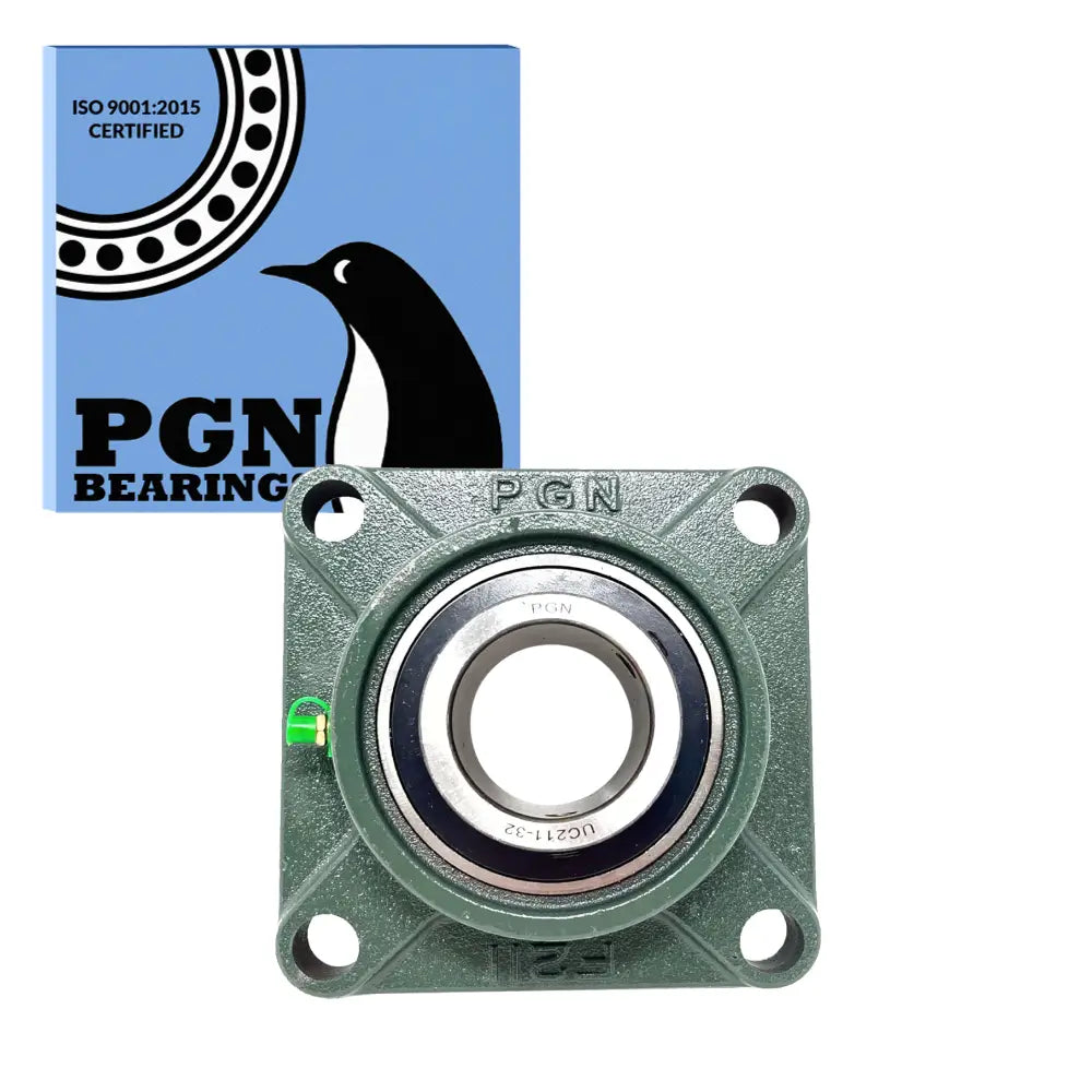 UCF211-32 Pillow Block Square Flange Mounted Bearing 2" Inch Bore
