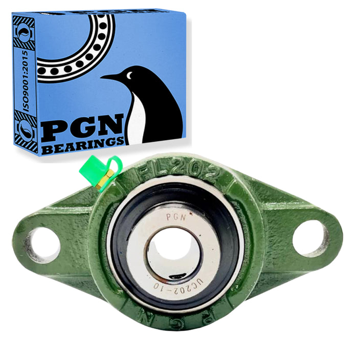 UCFL202-10 Flange Mounted Bearing 5/8" Inch Bore – PGN – PGN Bearings