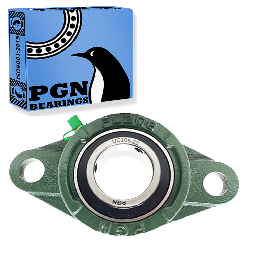 UCFL206-20 Pillow Block Flange Mounted Bearing 1-1/4" Inch Bore