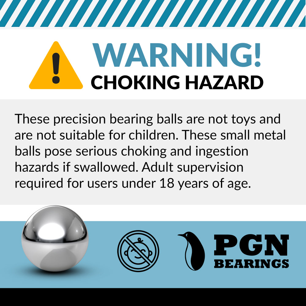 3/8" Inch Stainless Steel Bearing Ball (G25 Precision - AISI 440)