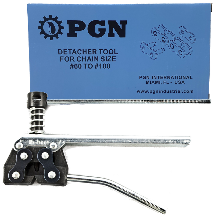 Roller Chain Cutter Breaker Detacher Splitter Tool for Chain Size #60, #80, and #100