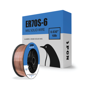 ER70S-6 .030" (0.8 mm) Mild Steel MIG Welding Wire - 10 Lbs Spool